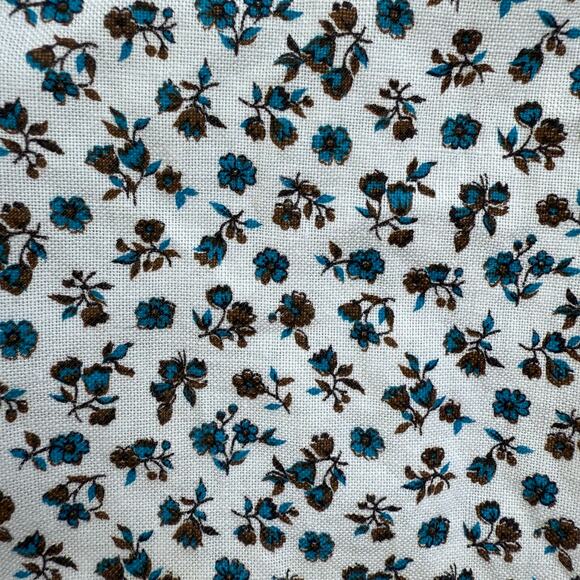 Vintage 70s long sleeve button up collared blouse size XS - Picture 3 of 5